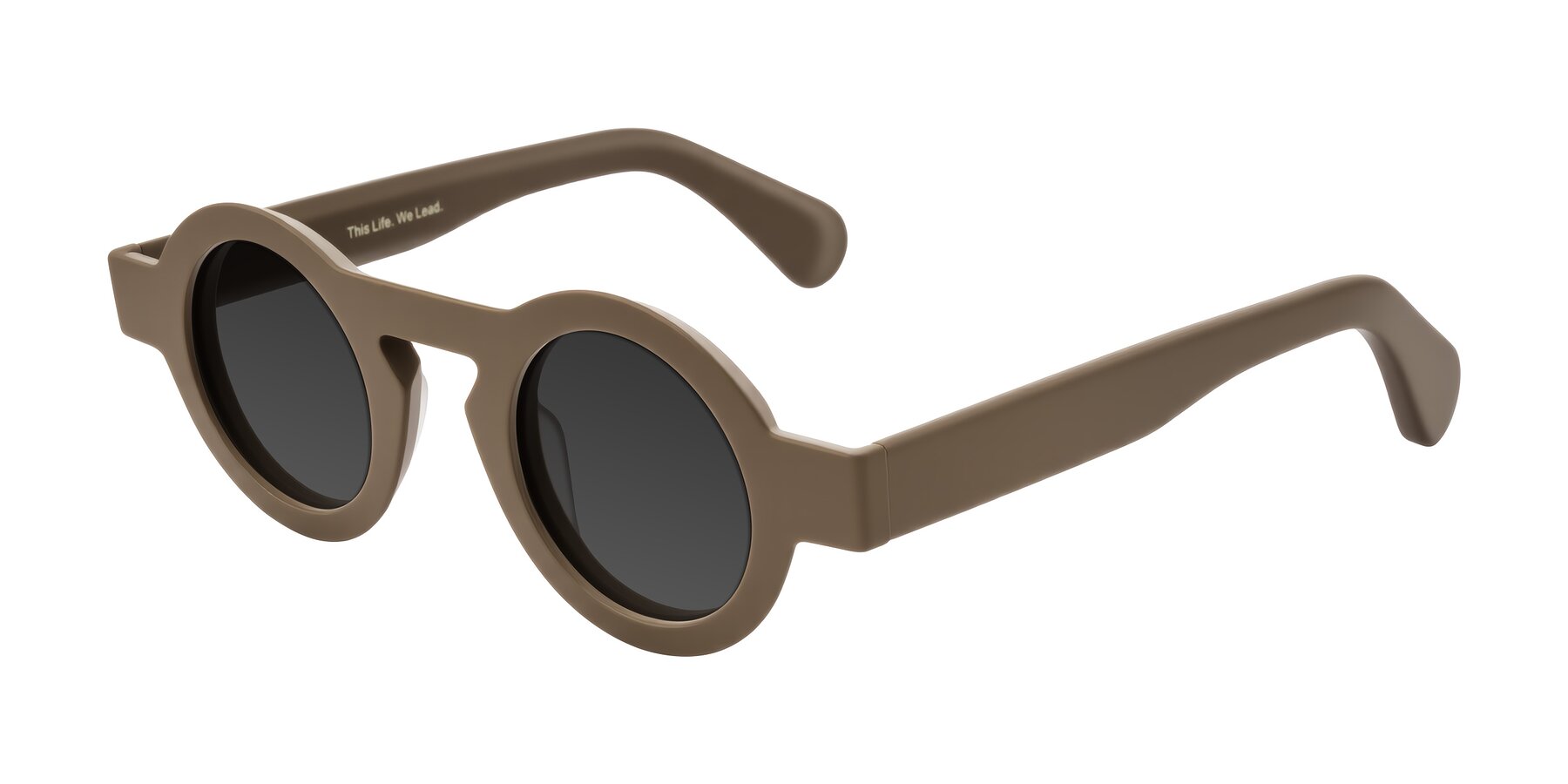 Angle of Oboe in Morning Coffee with Gray Tinted Lenses