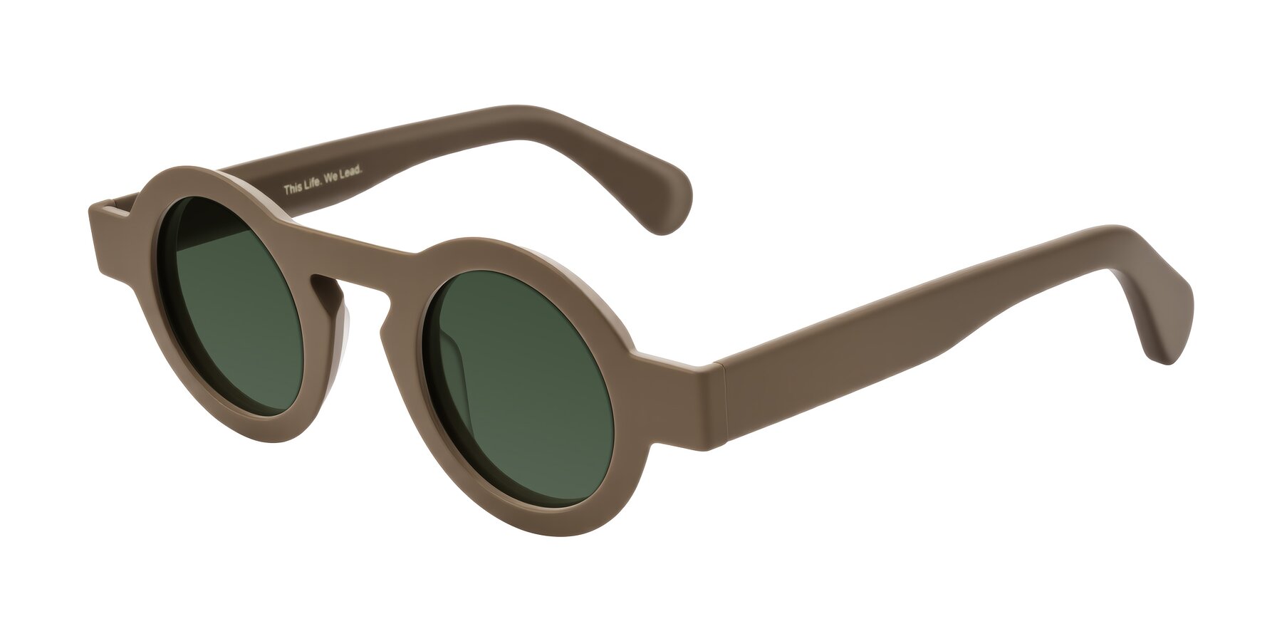 Angle of Oboe in Morning Coffee with Green Tinted Lenses