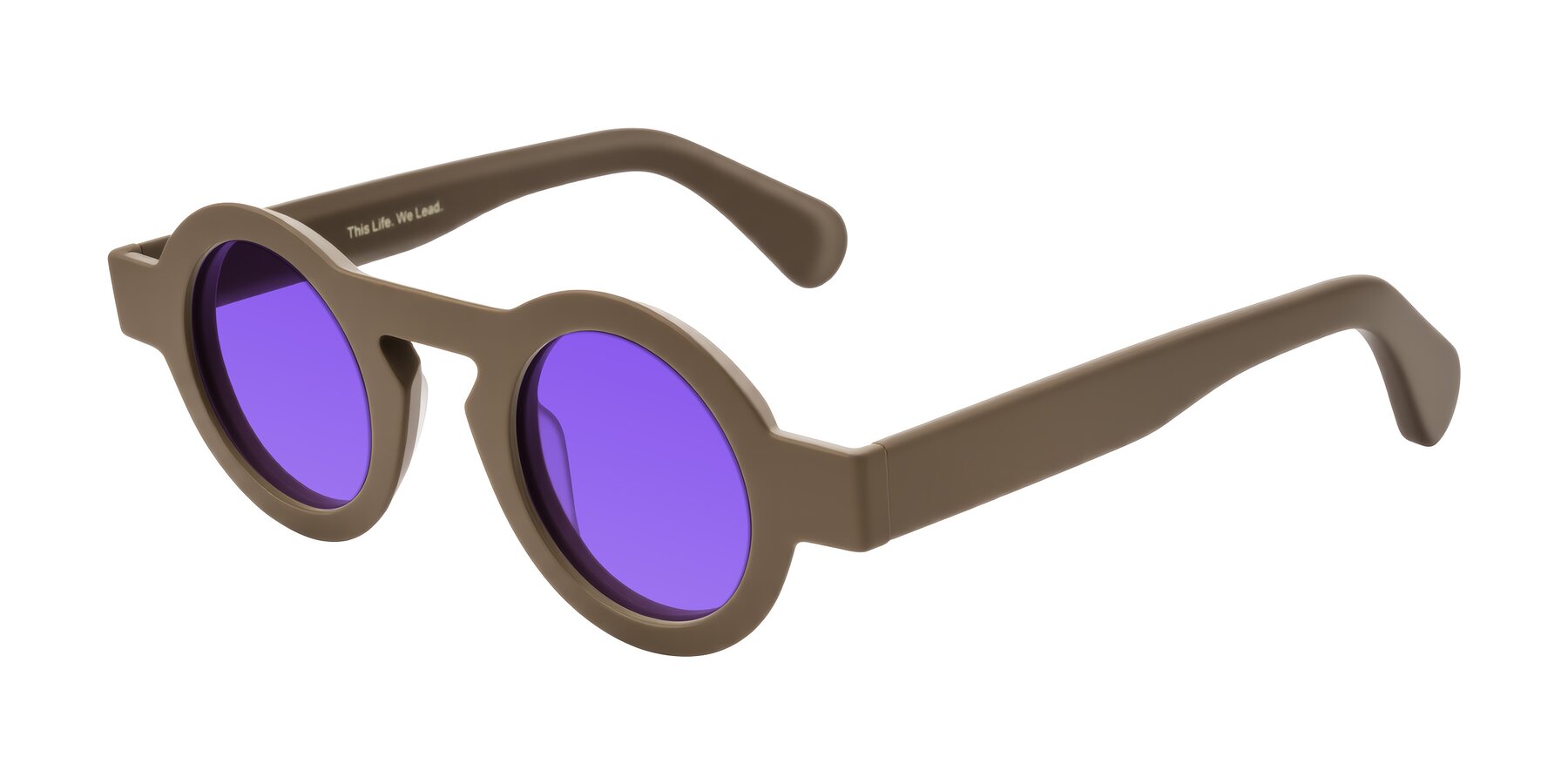 Angle of Oboe in Morning Coffee with Purple Tinted Lenses