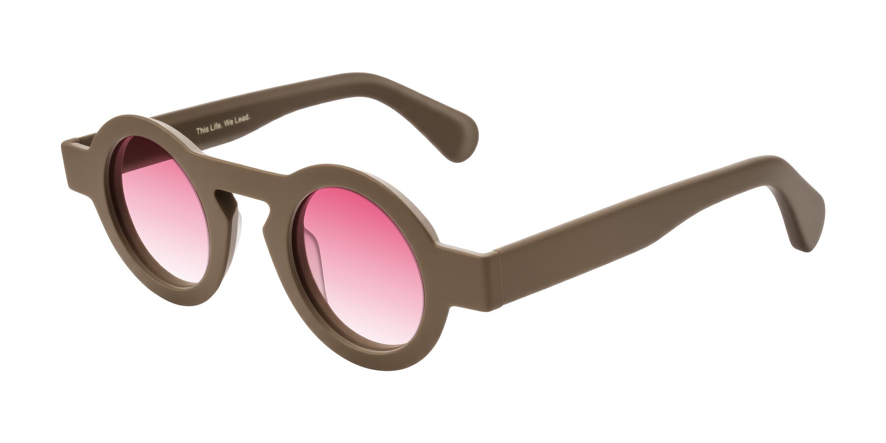 Angle of Oboe in Morning Coffee with Pink Gradient Lenses