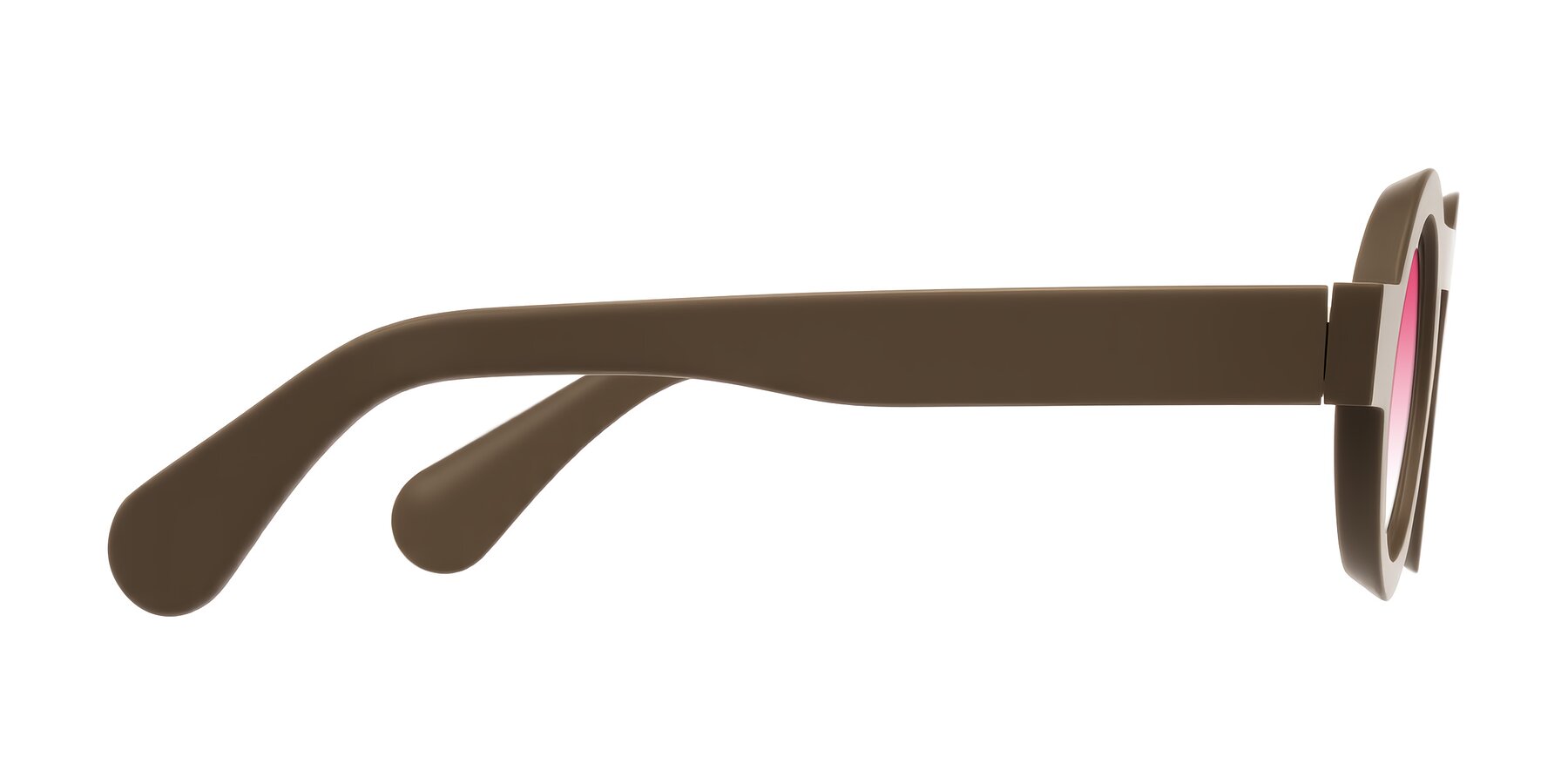 Side of Oboe in Morning Coffee with Pink Gradient Lenses