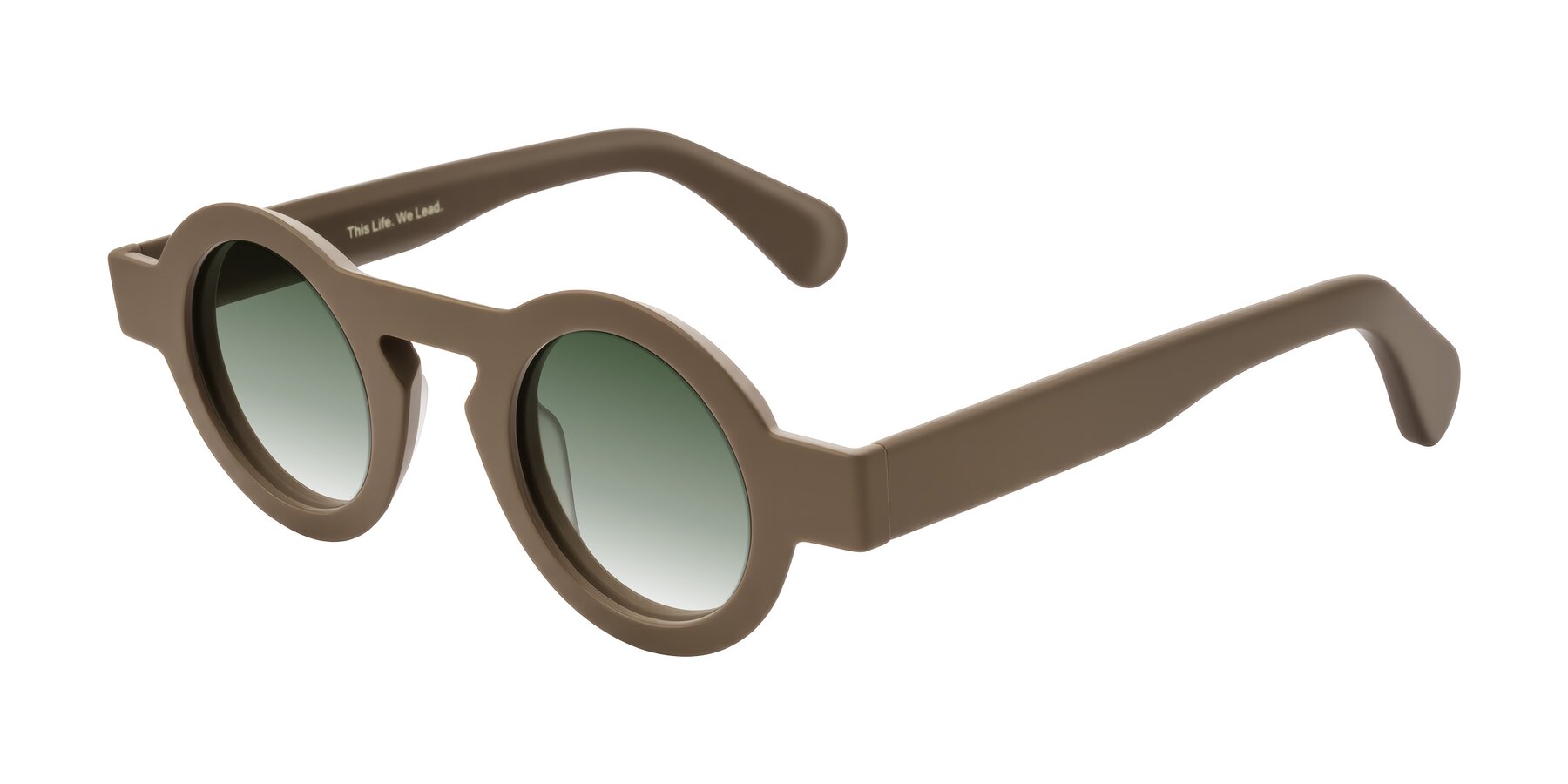 Angle of Oboe in Morning Coffee with Green Gradient Lenses