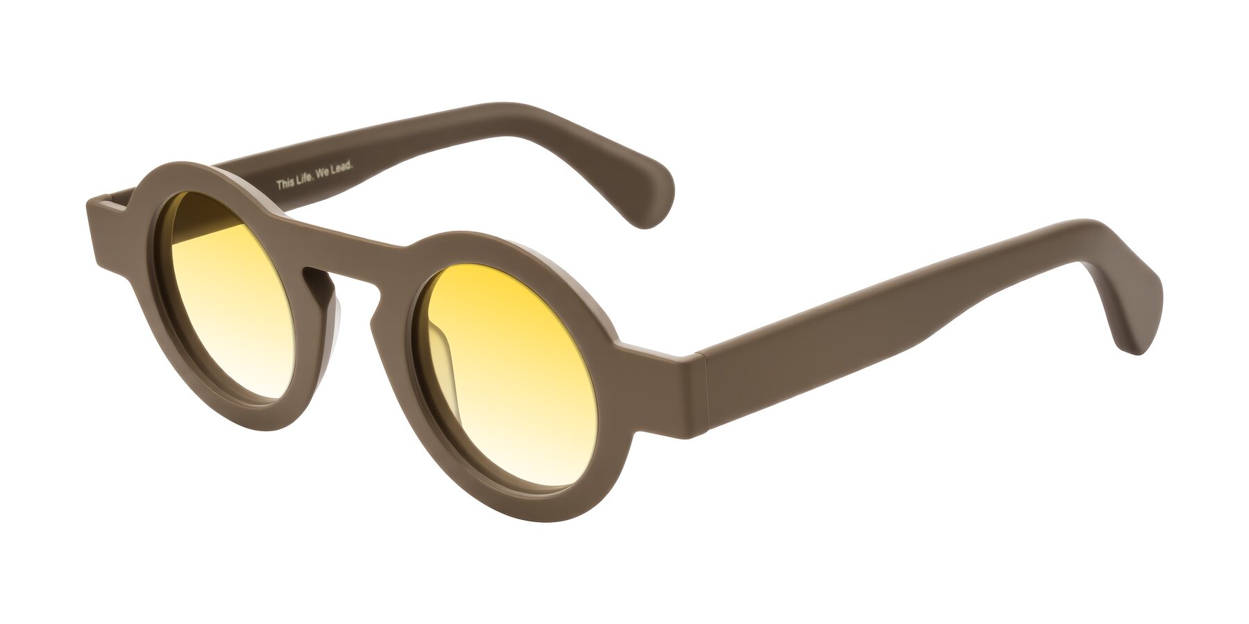 Angle of Oboe in Morning Coffee with Yellow Gradient Lenses