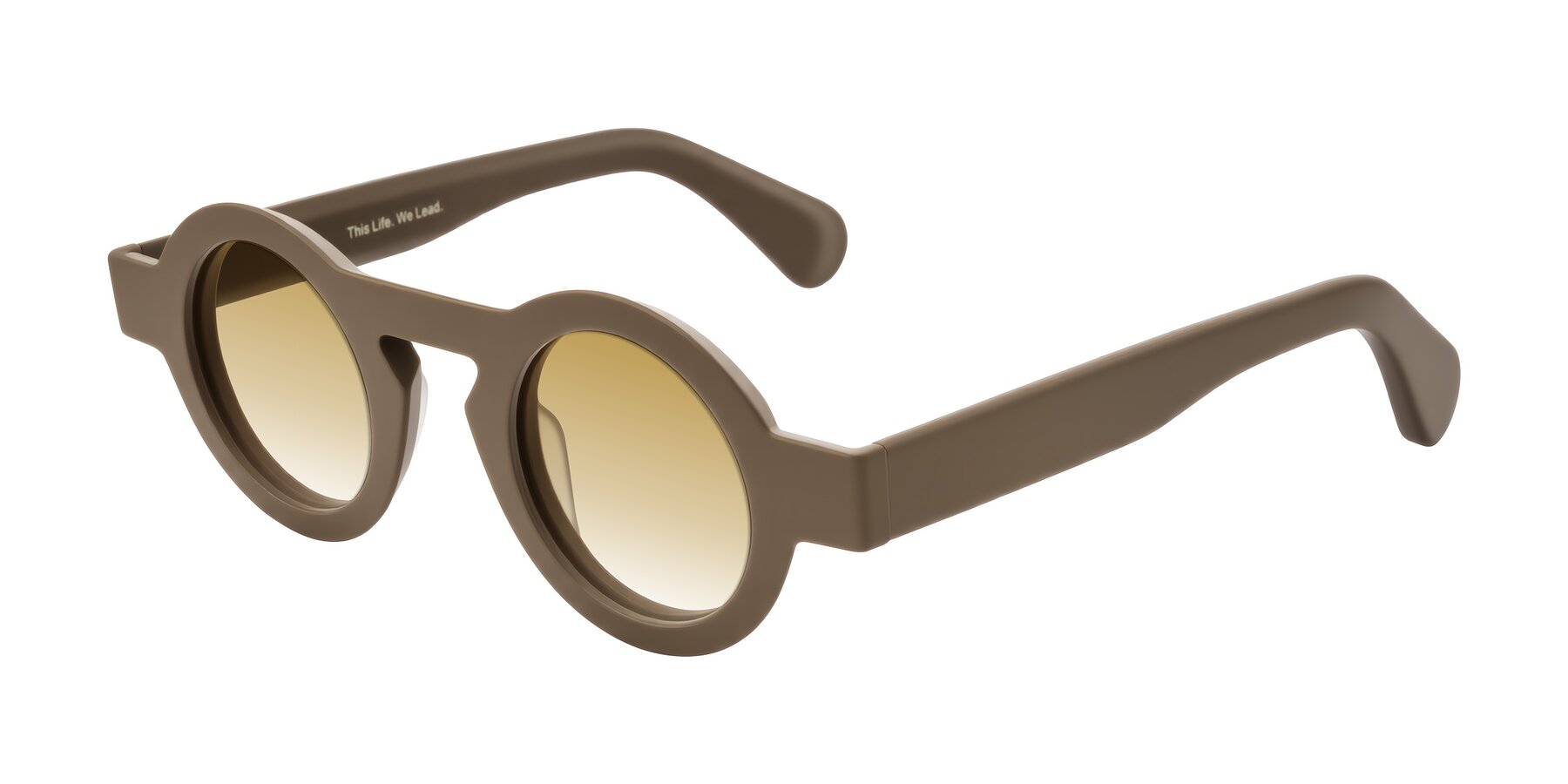 Angle of Oboe in Morning Coffee with Champagne Gradient Lenses