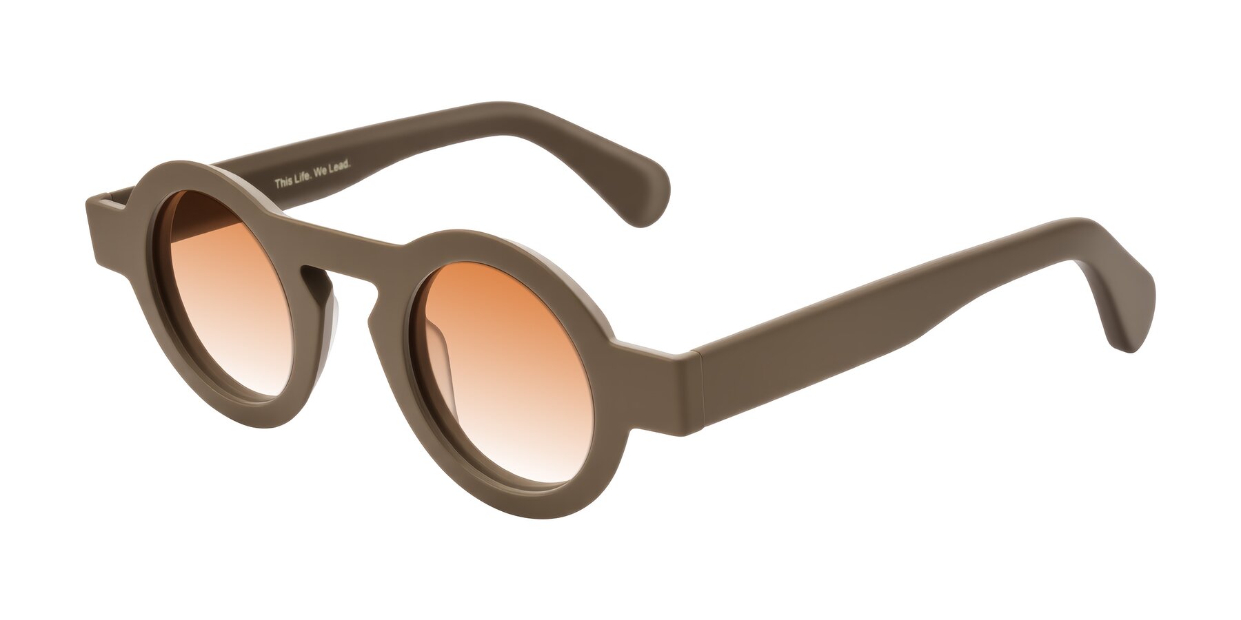 Angle of Oboe in Morning Coffee with Orange Gradient Lenses