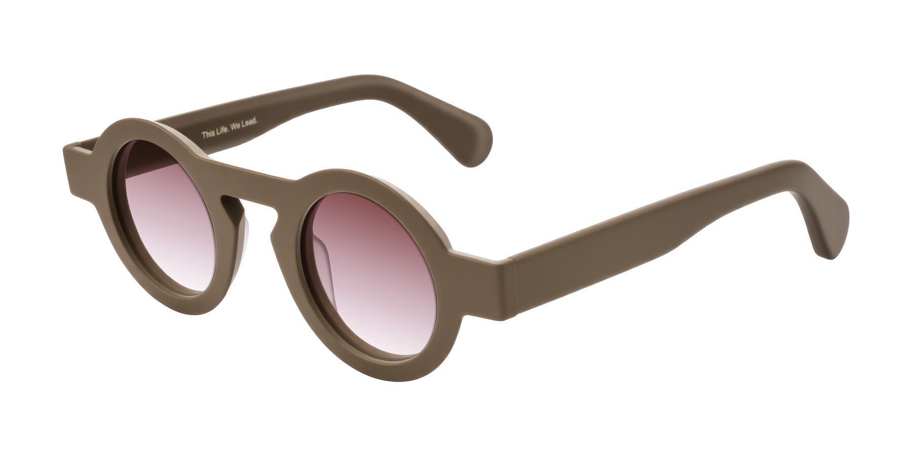 Angle of Oboe in Morning Coffee with Garnet Gradient Lenses
