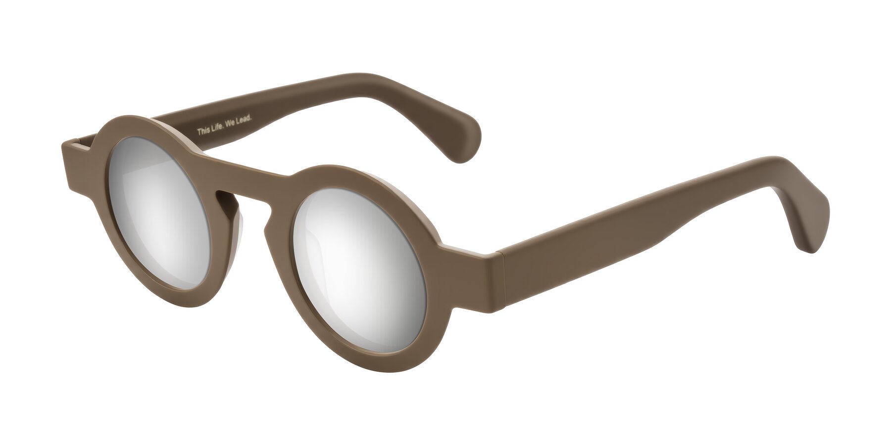 Angle of Oboe in Morning Coffee with Silver Mirrored Lenses