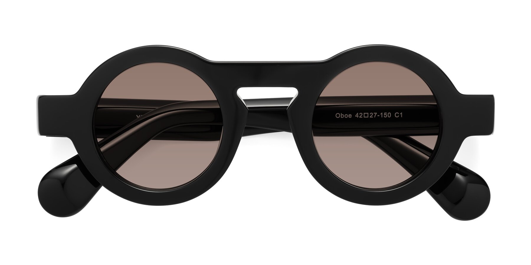 Thick rimmed cheap round sunglasses