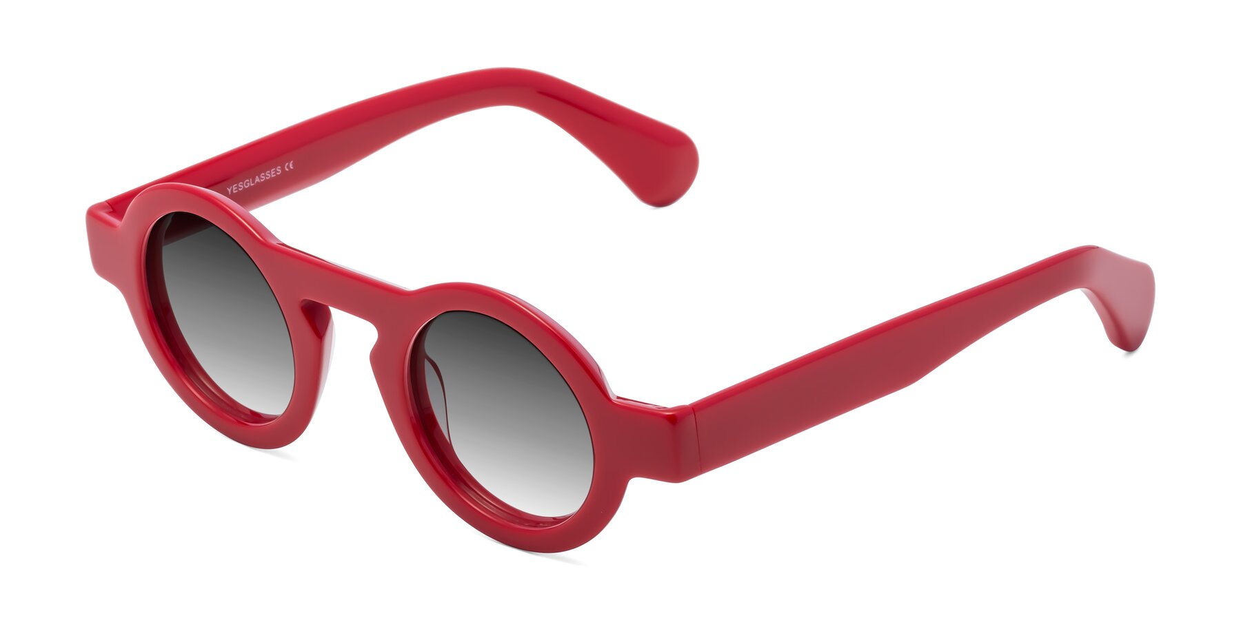 Angle of Oboe in Red with Gray Gradient Lenses