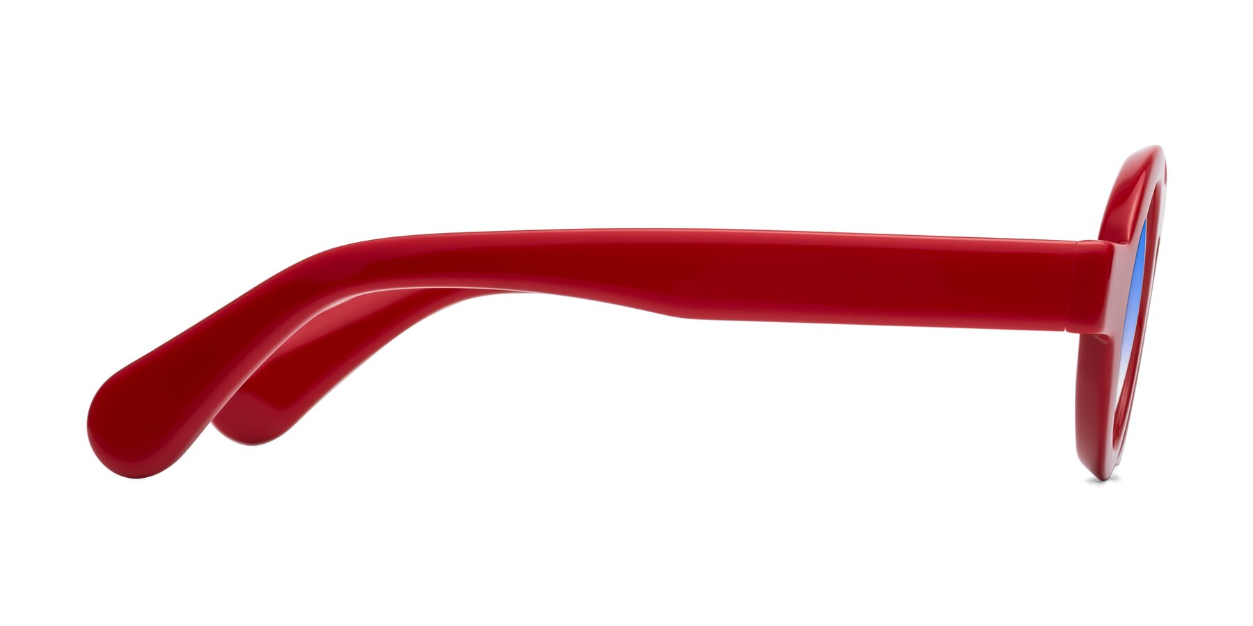 Side of Oboe in Red with Blue Gradient Lenses