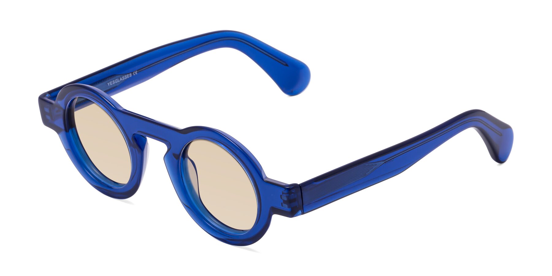 Angle of Oboe in Blue with Light Brown Tinted Lenses