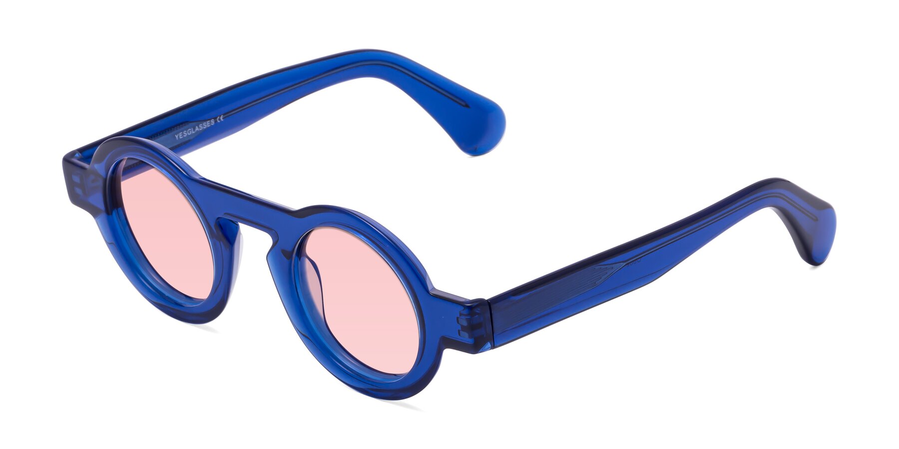 Angle of Oboe in Blue with Light Garnet Tinted Lenses