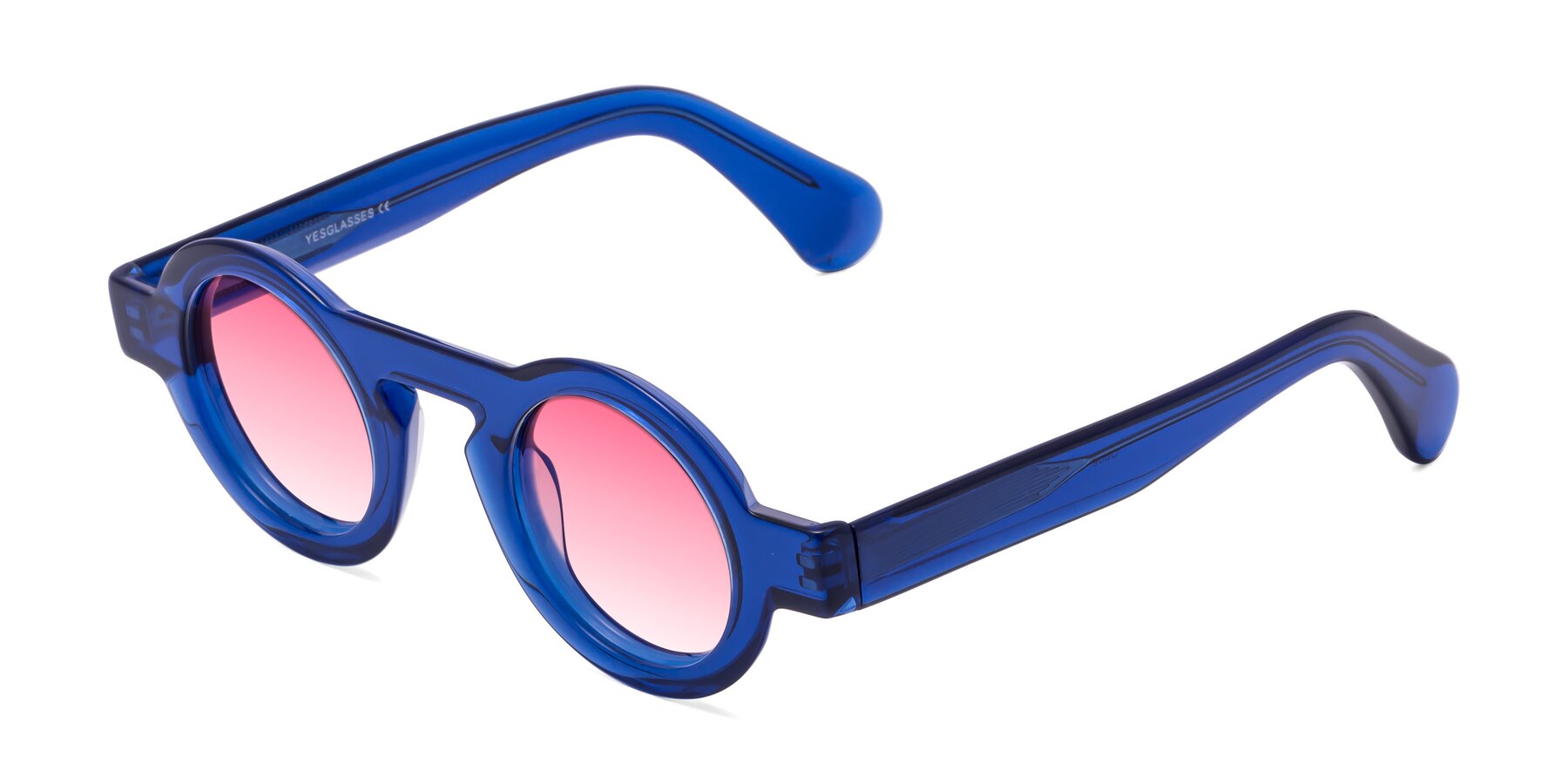 Angle of Oboe in Blue with Pink Gradient Lenses