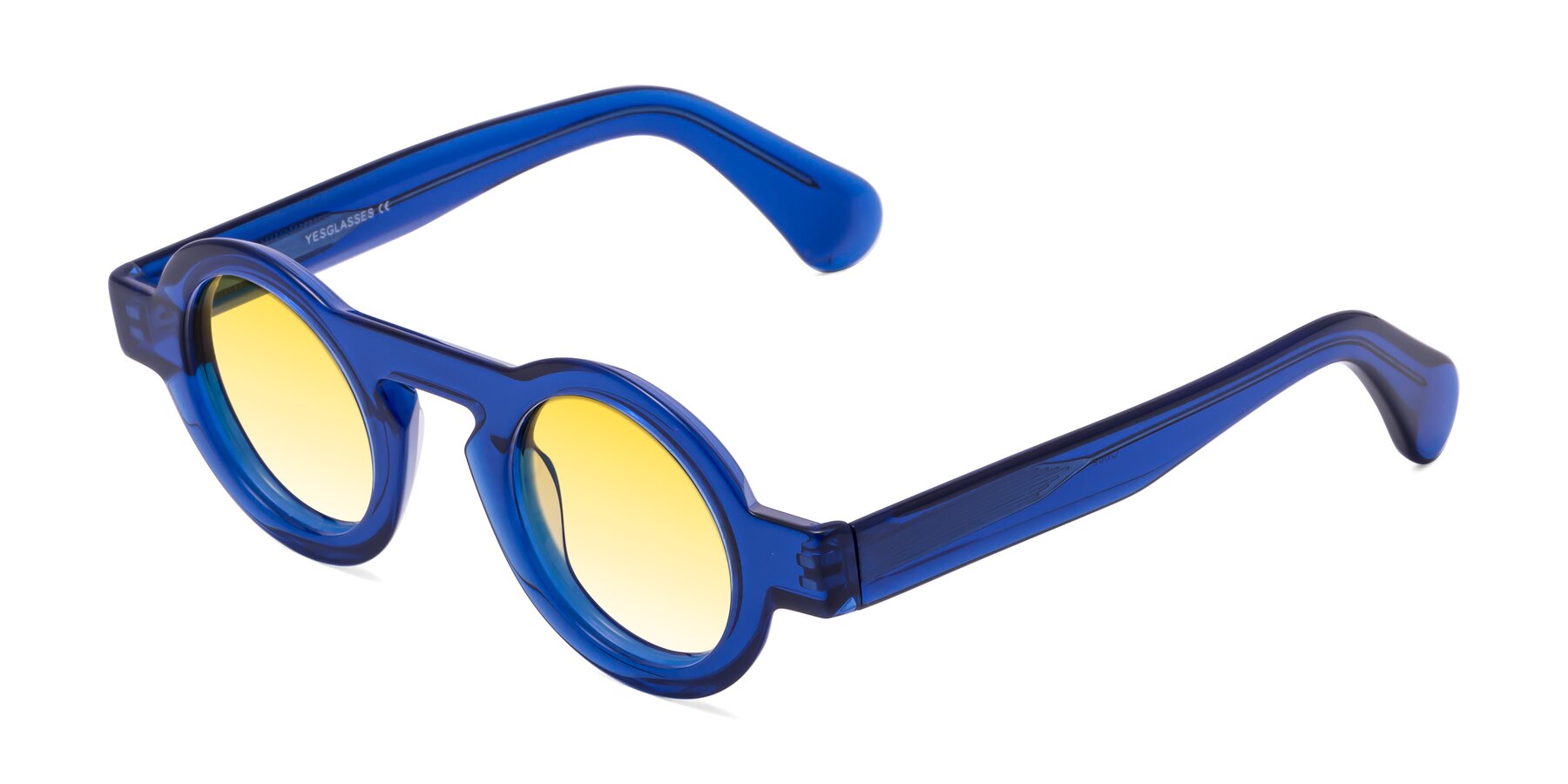 Angle of Oboe in Blue with Yellow Gradient Lenses
