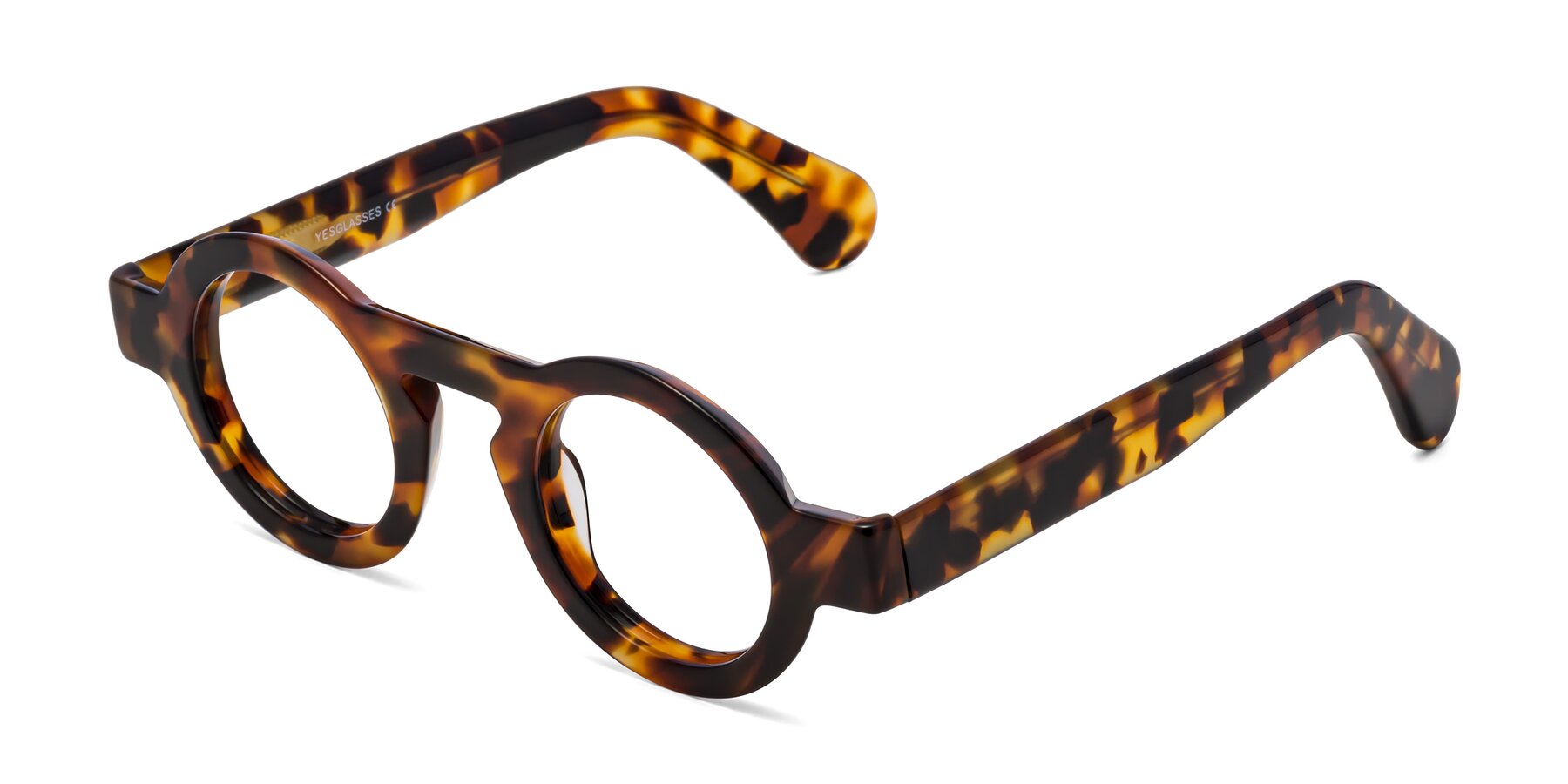 Angle of Oboe in Tortoise with Clear Eyeglass Lenses