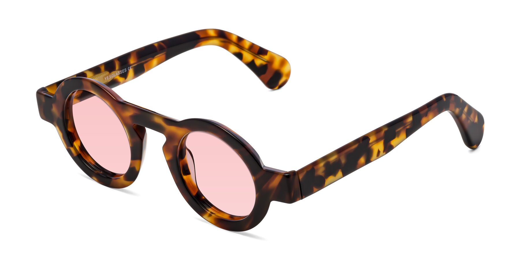 Angle of Oboe in Tortoise with Light Garnet Tinted Lenses