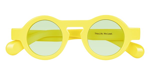 Front of Oboe in Lemon Yellow
