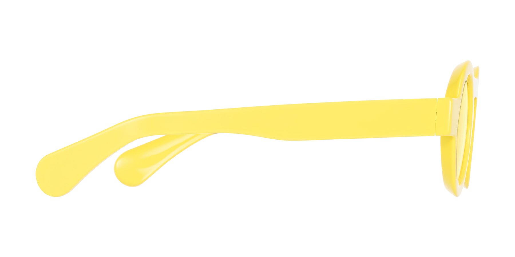 Side of Oboe in Lemon Yellow with Light Yellow Tinted Lenses