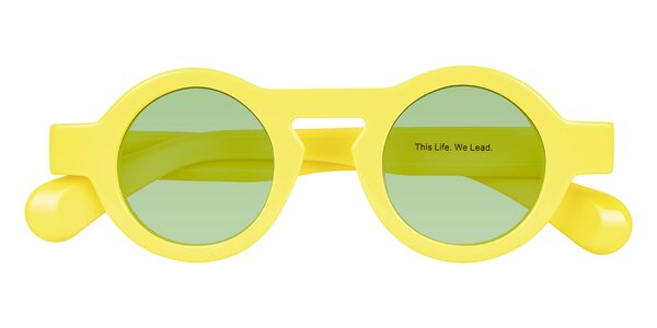 Front of Oboe in Lemon Yellow
