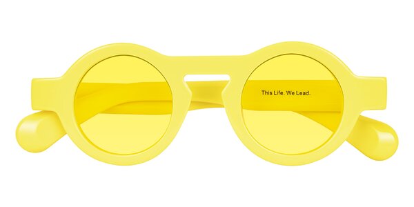 Front of Oboe in Lemon Yellow