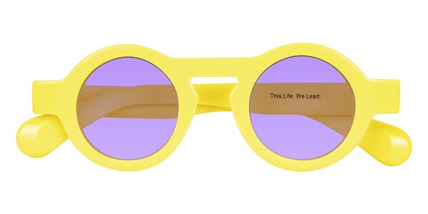 Front of Oboe in Lemon Yellow