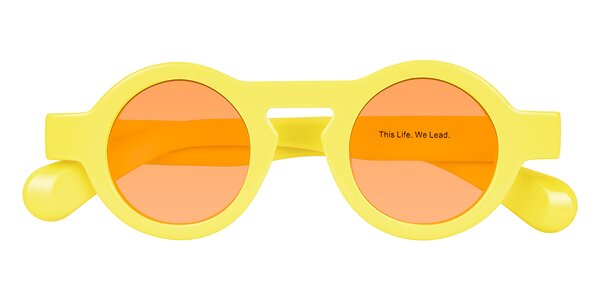 Front of Oboe in Lemon Yellow