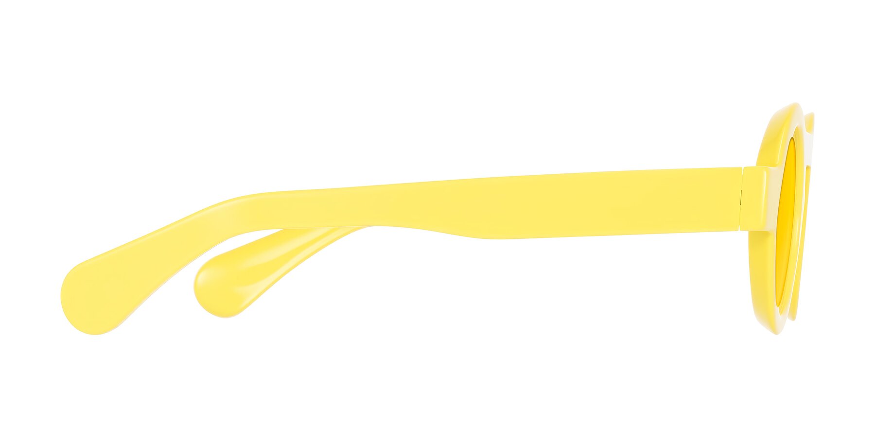 Side of Oboe in Lemon Yellow with Yellow Tinted Lenses