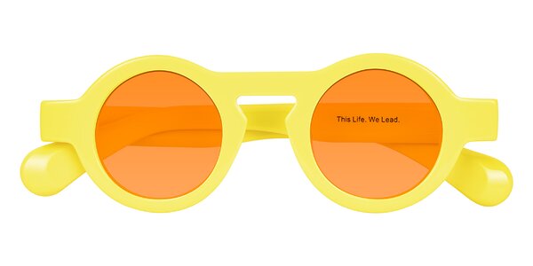 Front of Oboe in Lemon Yellow