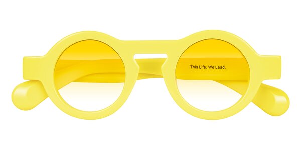 Front of Oboe in Lemon Yellow
