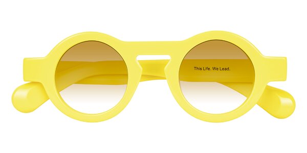 Front of Oboe in Lemon Yellow