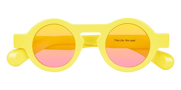 Front of Oboe in Lemon Yellow