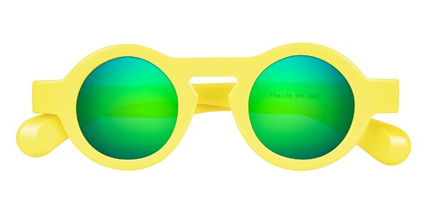 Front of Oboe in Lemon Yellow