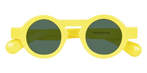 Front of Oboe in Lemon Yellow