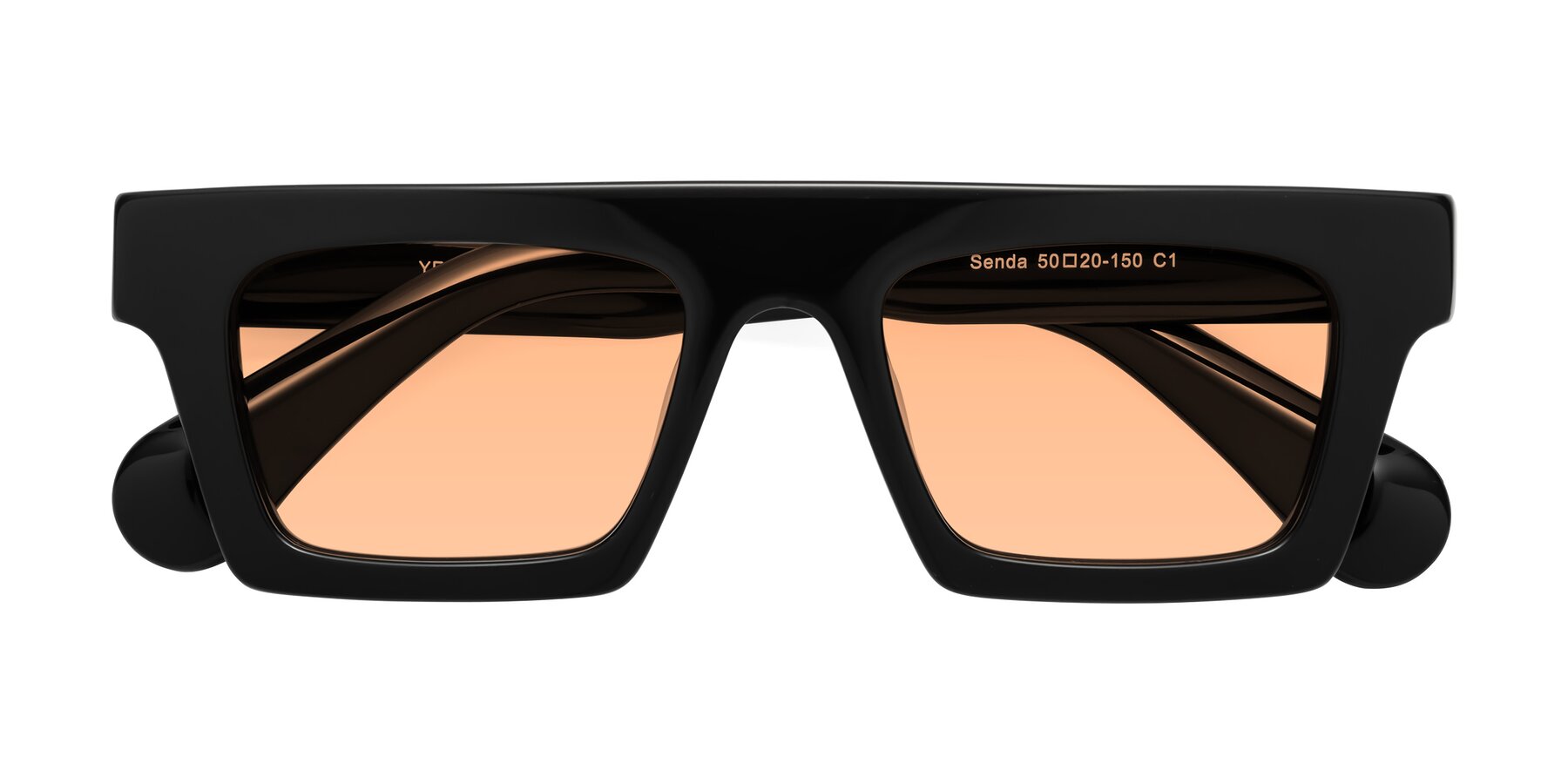 Black thick frame sunglasses online