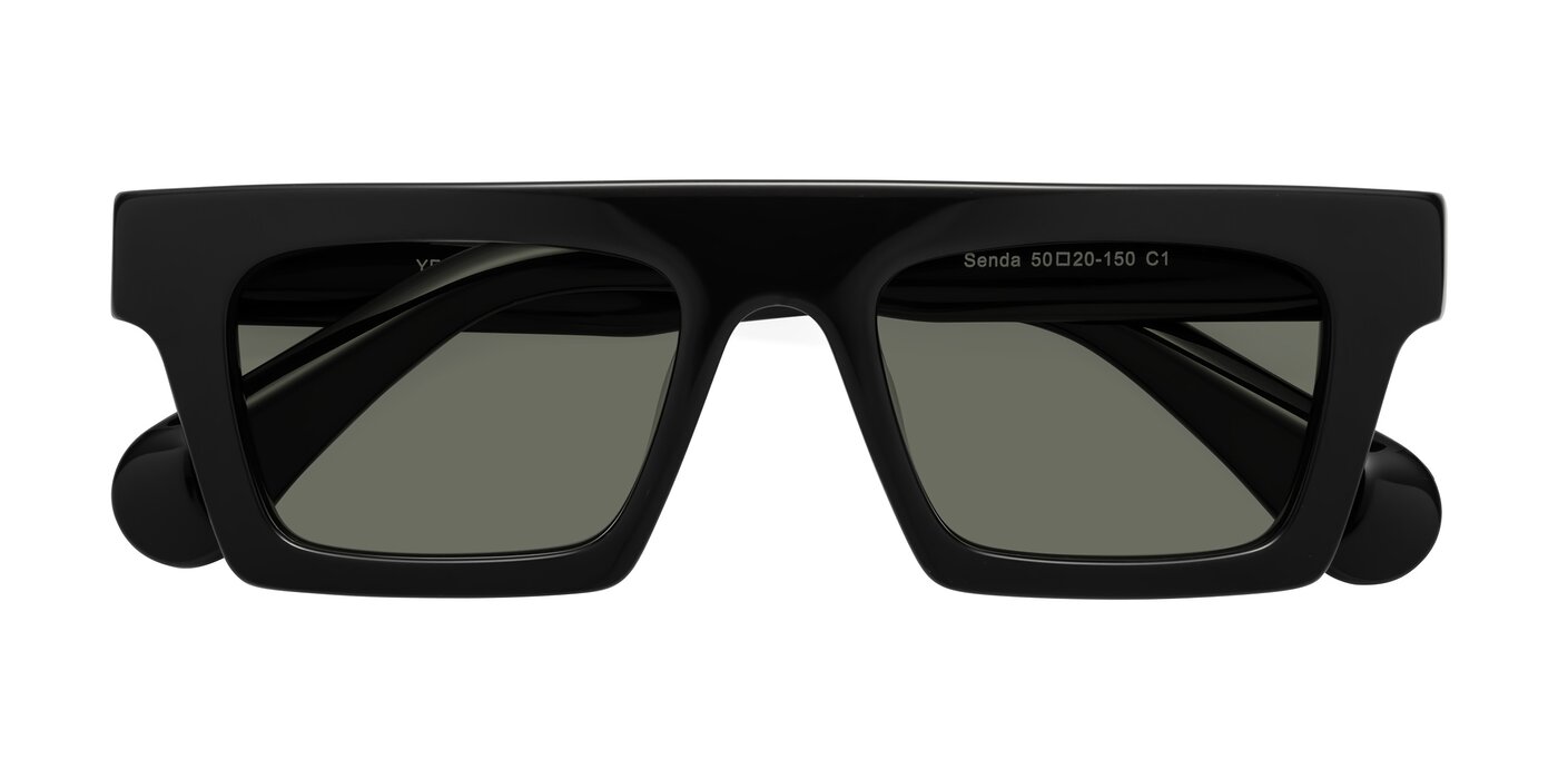 Senda - Black Polarized Sunglasses