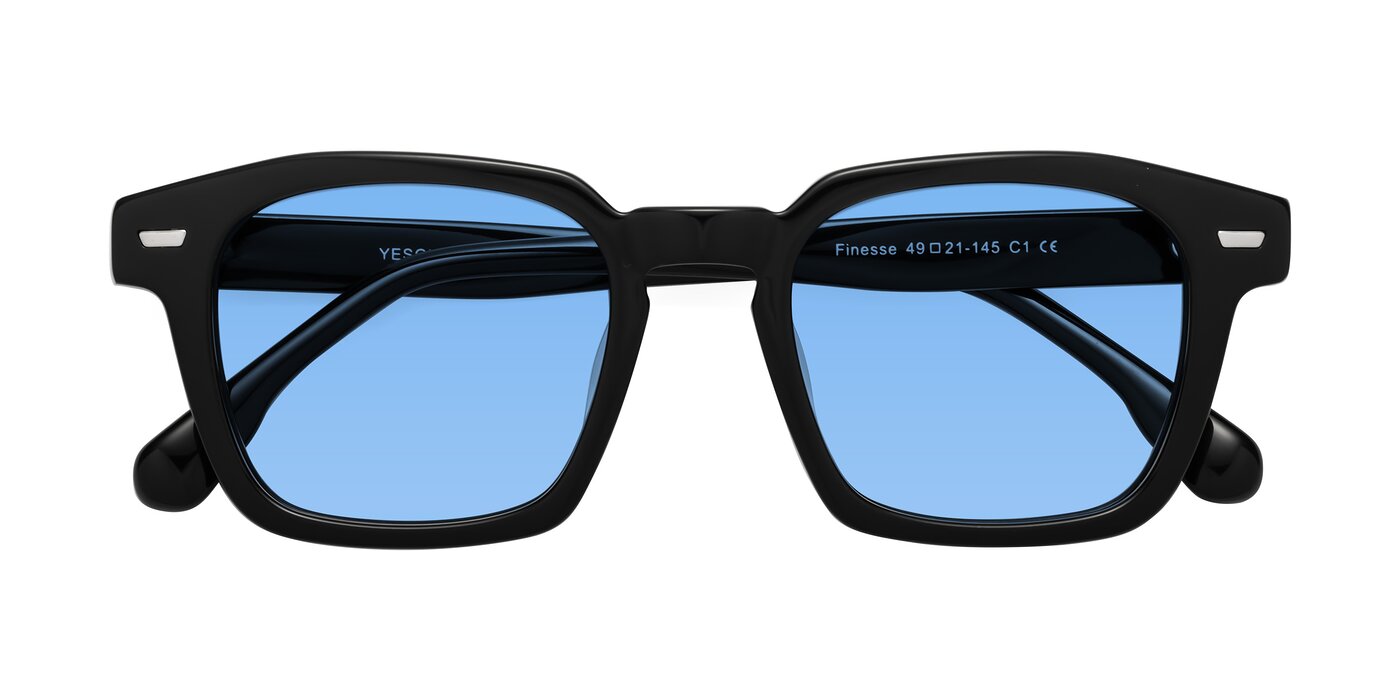 Finesse - Black Tinted Sunglasses