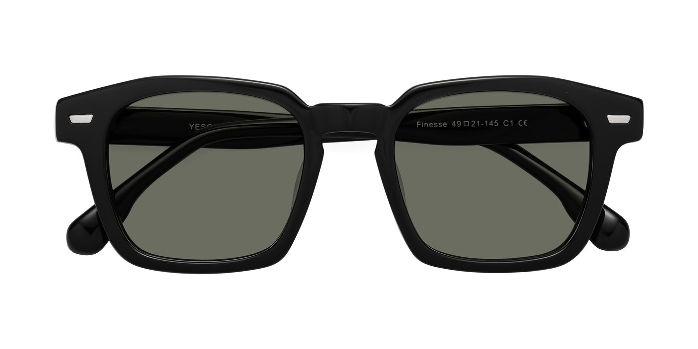 Finesse - Black Polarized Sunglasses