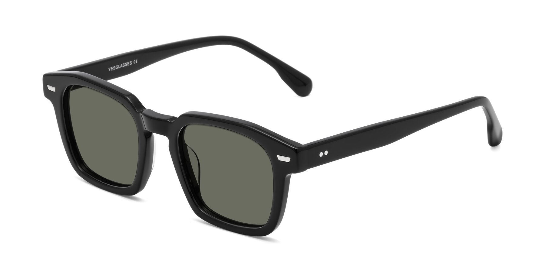 Angle of Finesse in Black with Gray Polarized Lenses