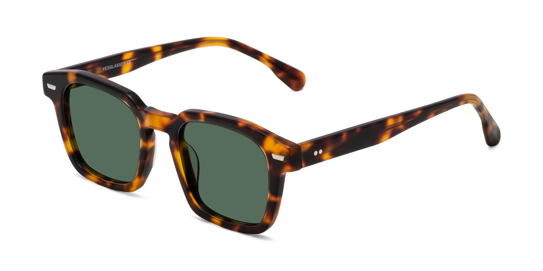 Angle of Finesse in Tortoise with Green Polarized Lenses