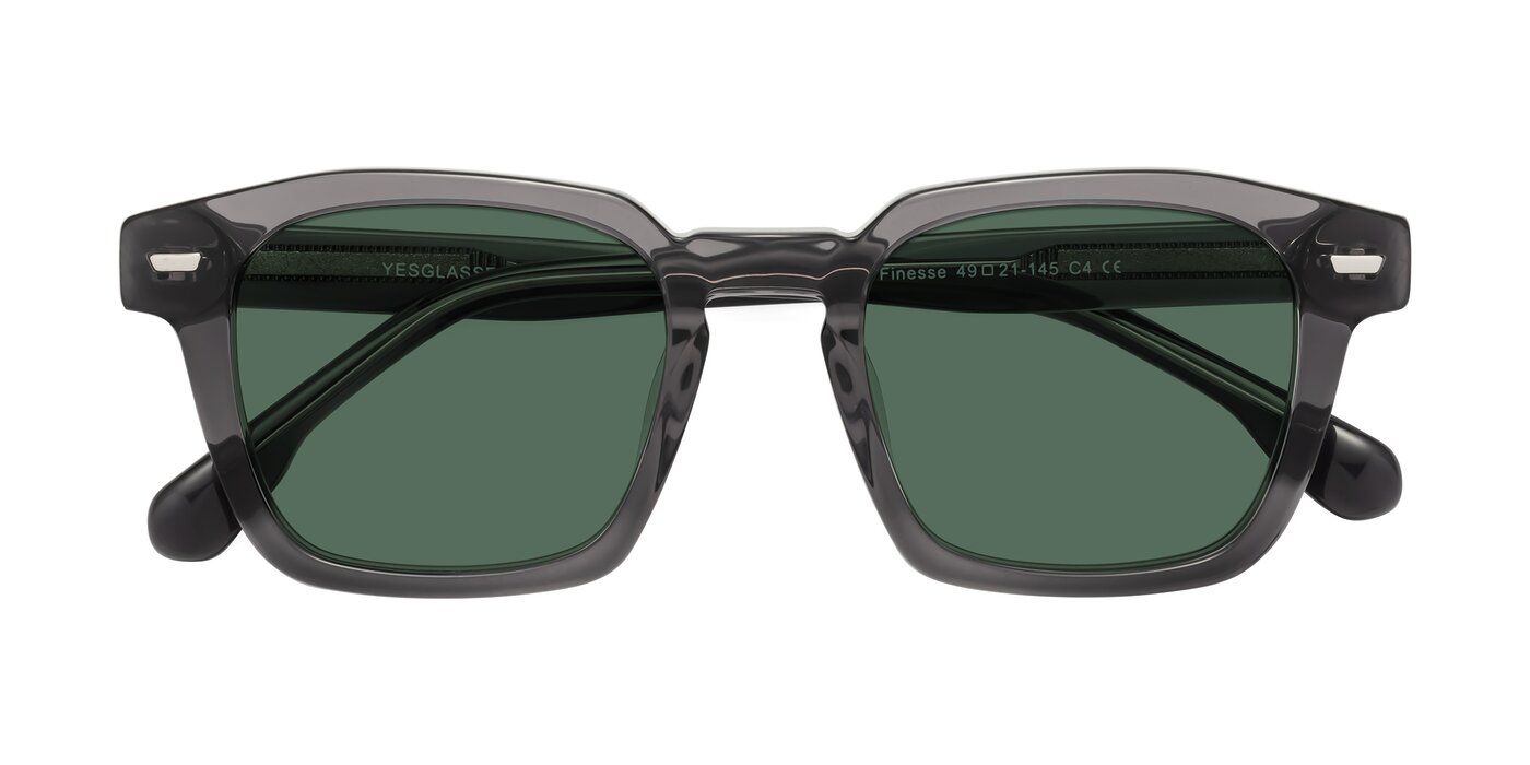 Finesse - Translucent Gray Polarized Sunglasses