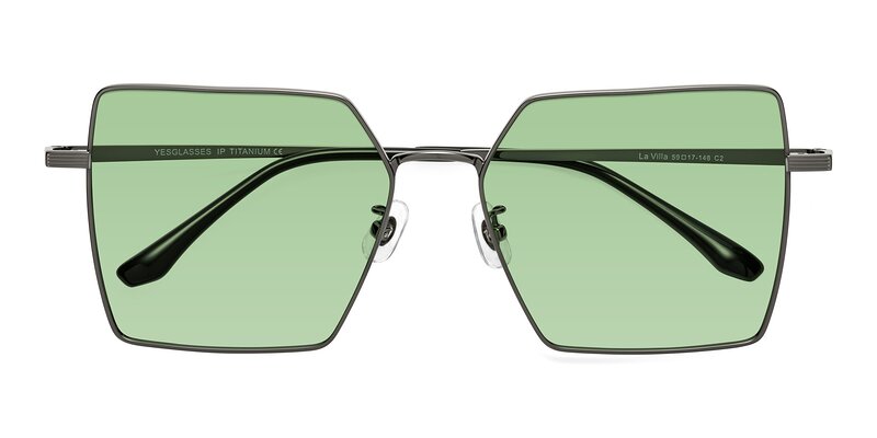 La Villa - Gunmetal Tinted Sunglasses
