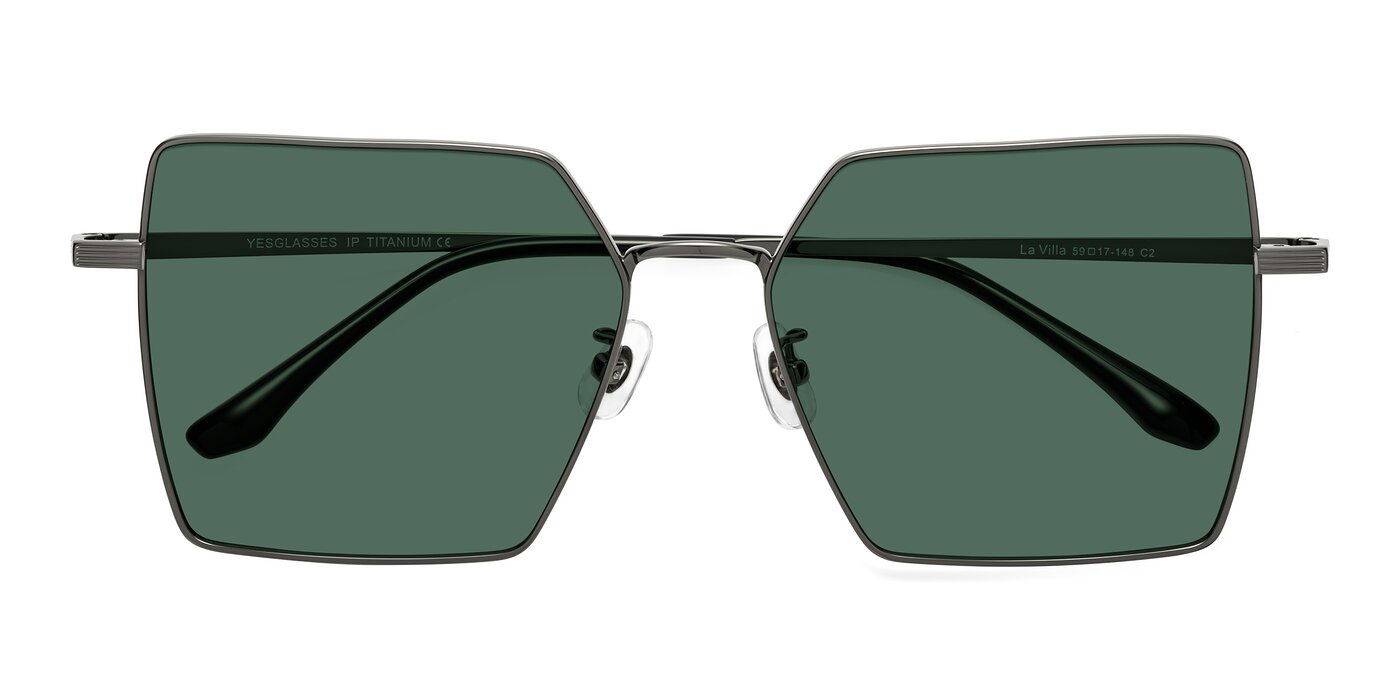 La Villa - Gunmetal Polarized Sunglasses
