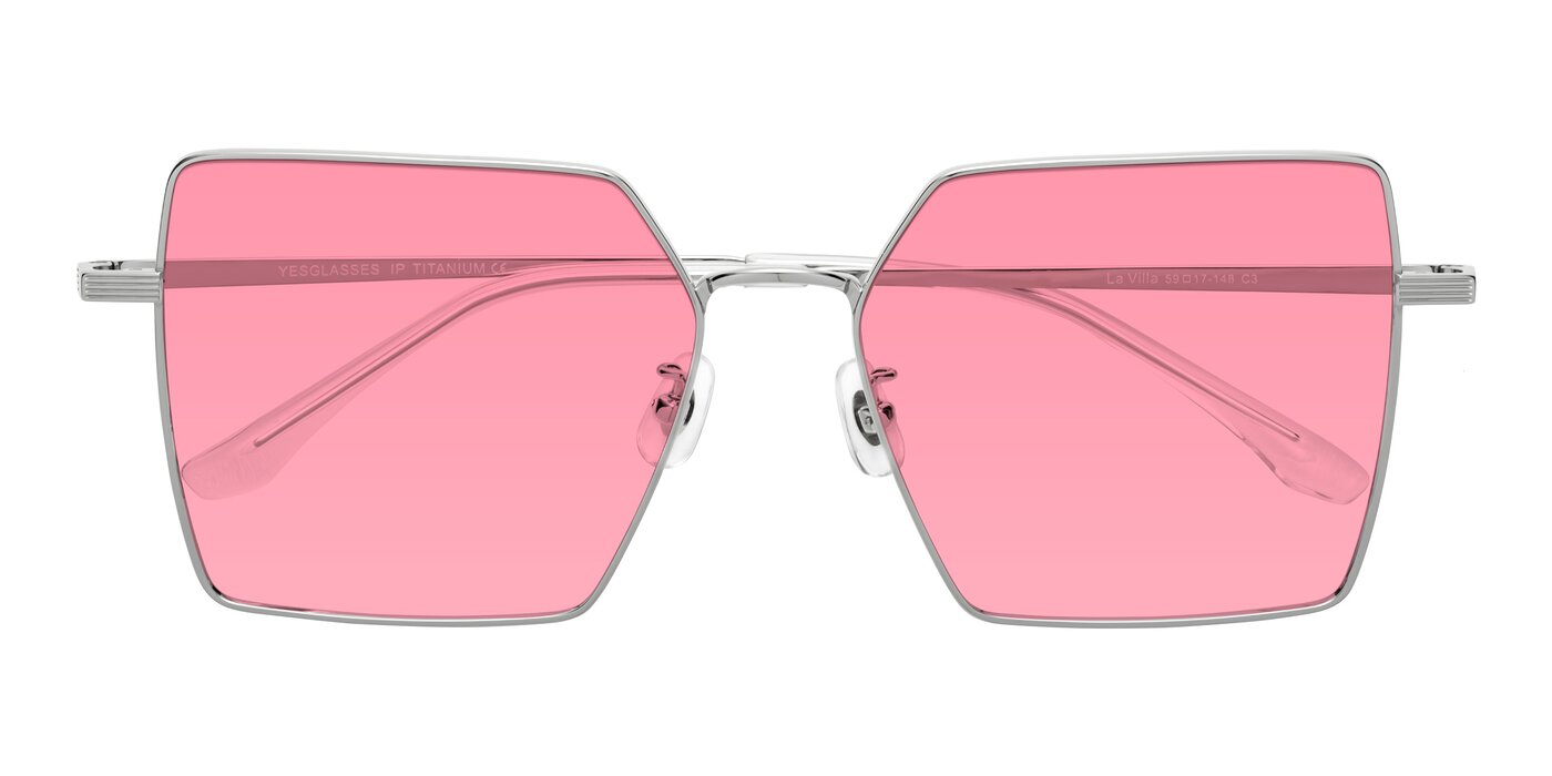 La Villa - Silver Tinted Sunglasses