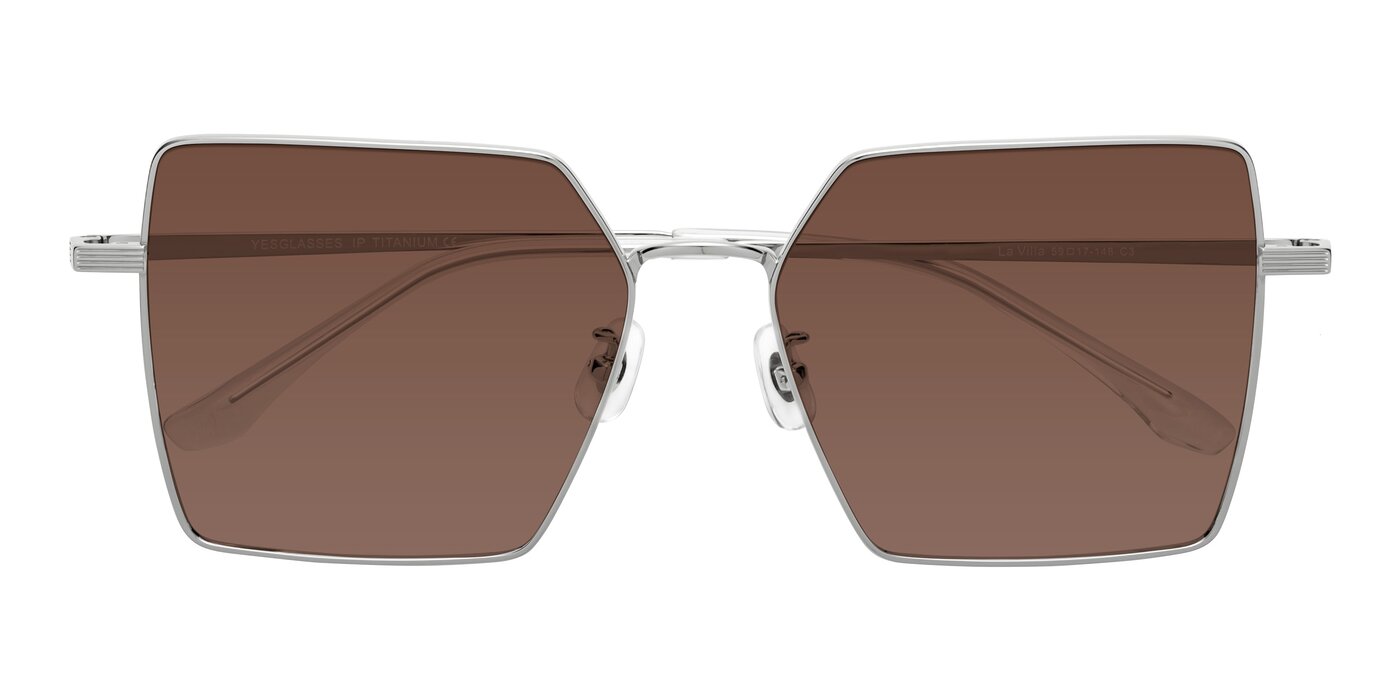 La Villa - Silver Tinted Sunglasses