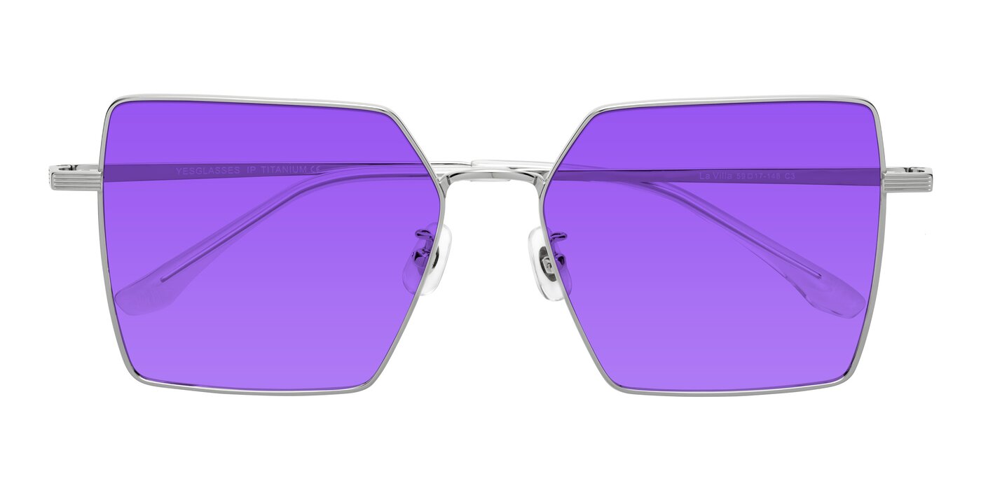 La Villa - Silver Tinted Sunglasses