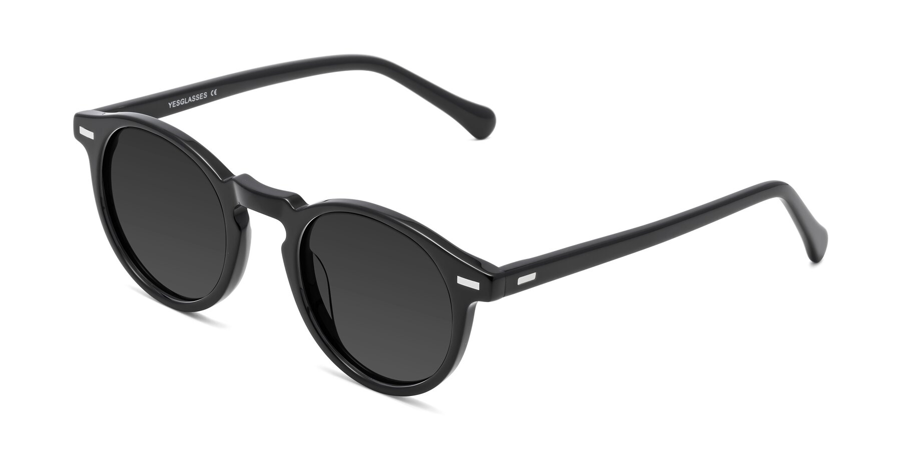 Angle of Anchorage in Black with Gray Tinted Lenses
