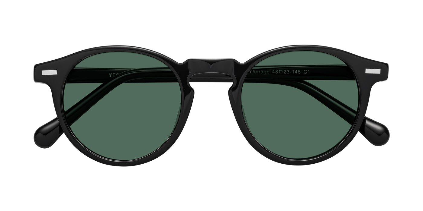 Anchorage - Black Polarized Sunglasses
