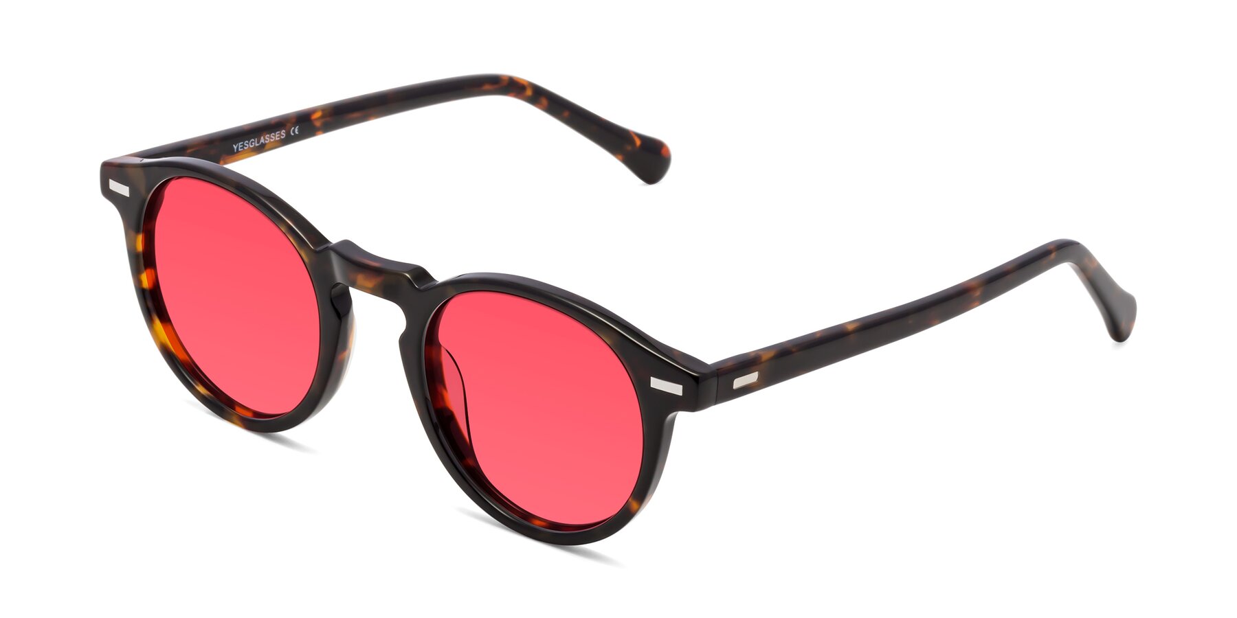 Angle of Anchorage in Tortoise with Red Tinted Lenses