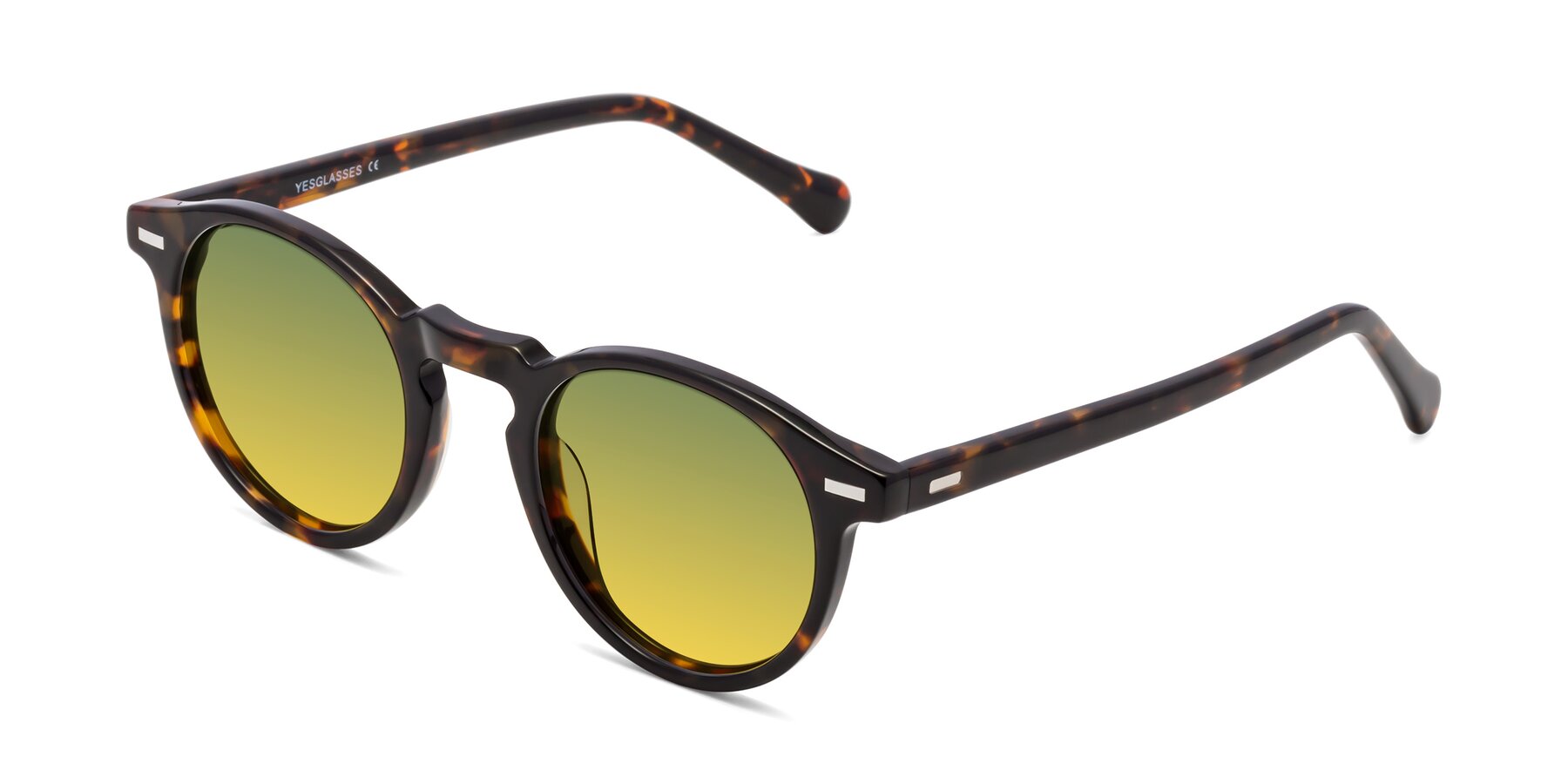 Angle of Anchorage in Tortoise with Green / Yellow Gradient Lenses
