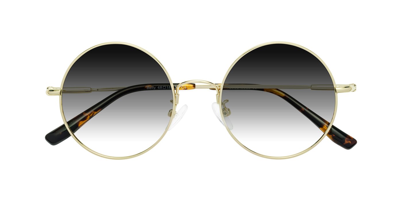 Belly - Gold Gradient Sunglasses